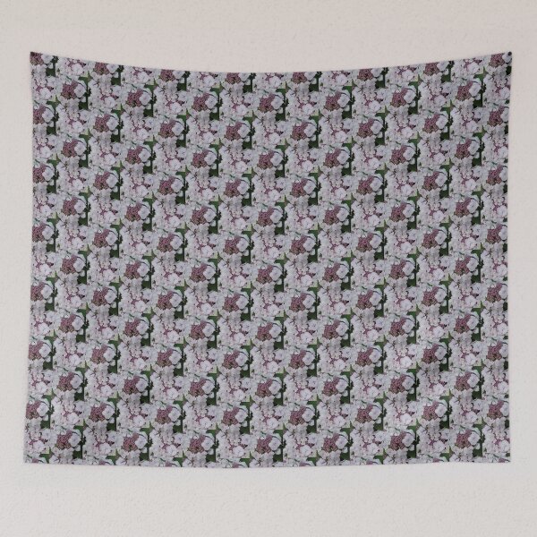 Item preview, Motif fleuri fraîcheur d'été designed and sold by StephanieCAD.
