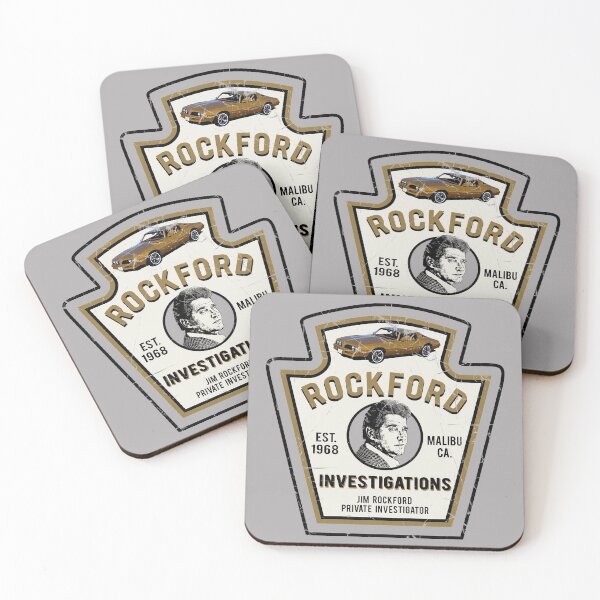 Item preview, Rockford Investigations Emblem designed and sold by Alema Art.