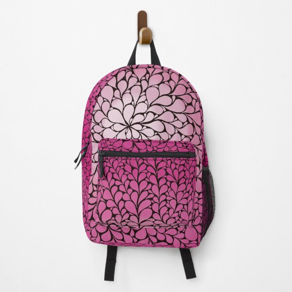 Item preview, Meditative Design of Droplets in Fuchsia Fedora Pink Glow designed and sold by nabeArtist.