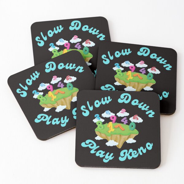 Item preview, Slow Down Play Keno designed and sold by SloganExpress.