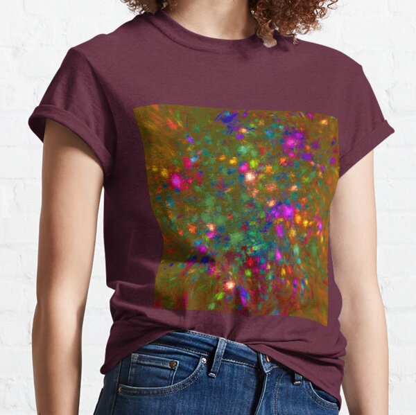 Autumn #fractal art Classic T-Shirt