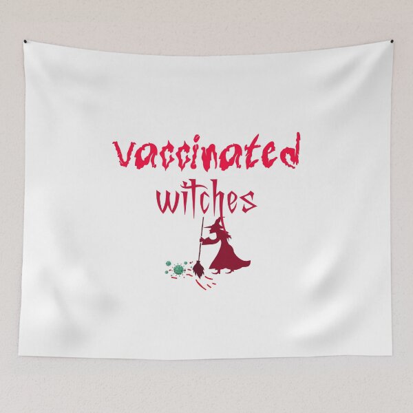 Item preview, vaccinated witches funny happy halloween gift for friends designed and sold by titimata.