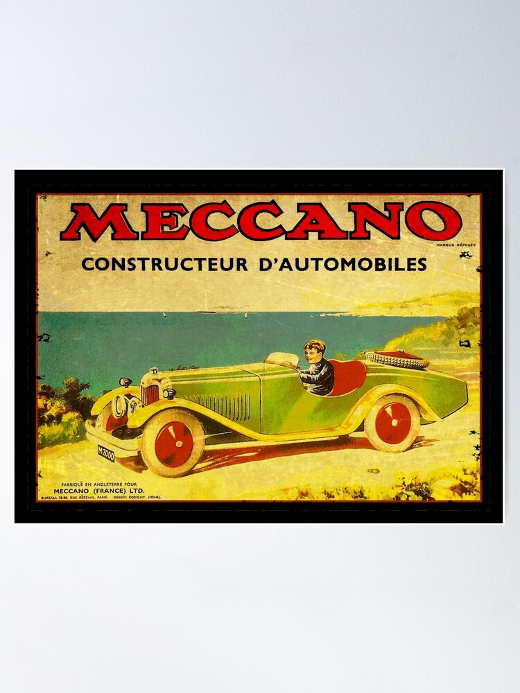 Vintage cheap meccano car