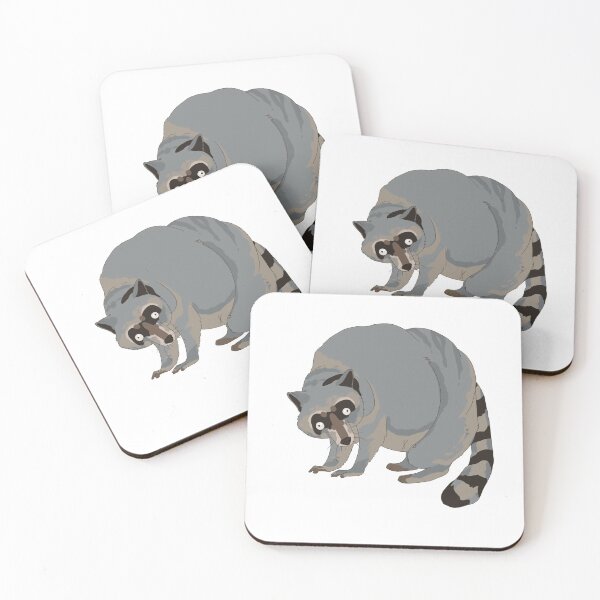Item preview, Plumpy Dumpies: Raccoon designed and sold by LindyMakesArt.