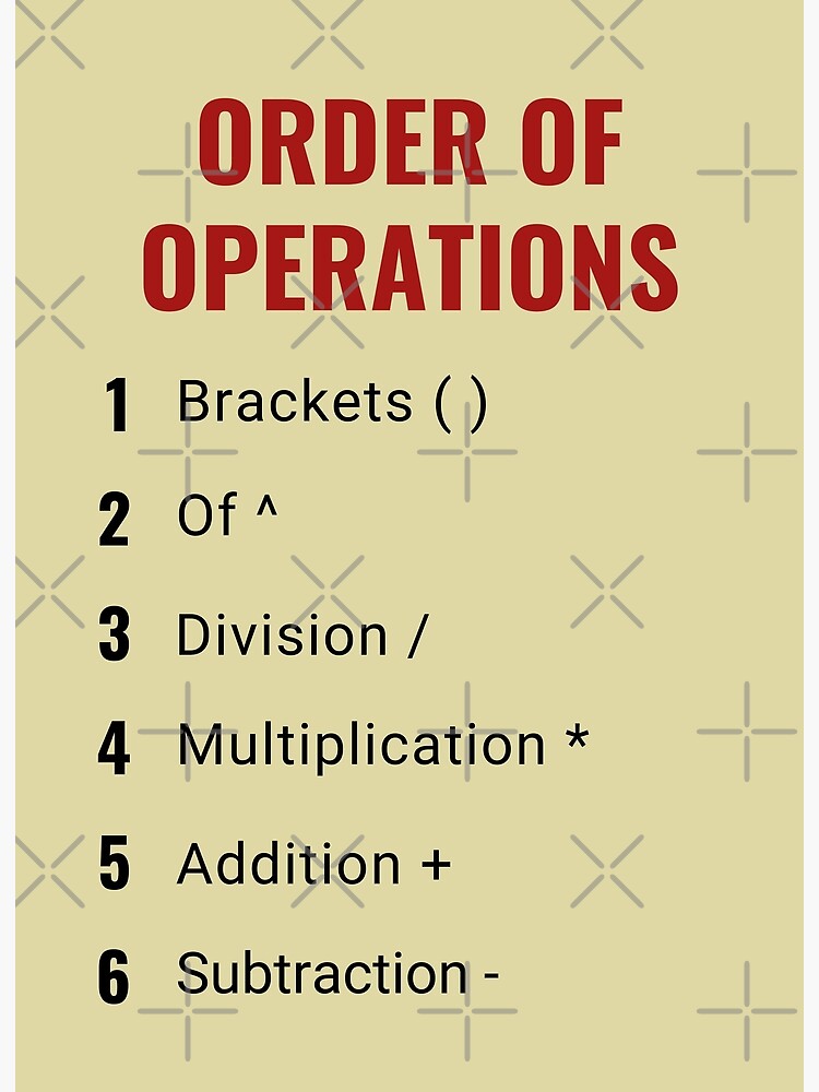 order-of-operations-acronym-and-meaning-art-print-for-sale-by