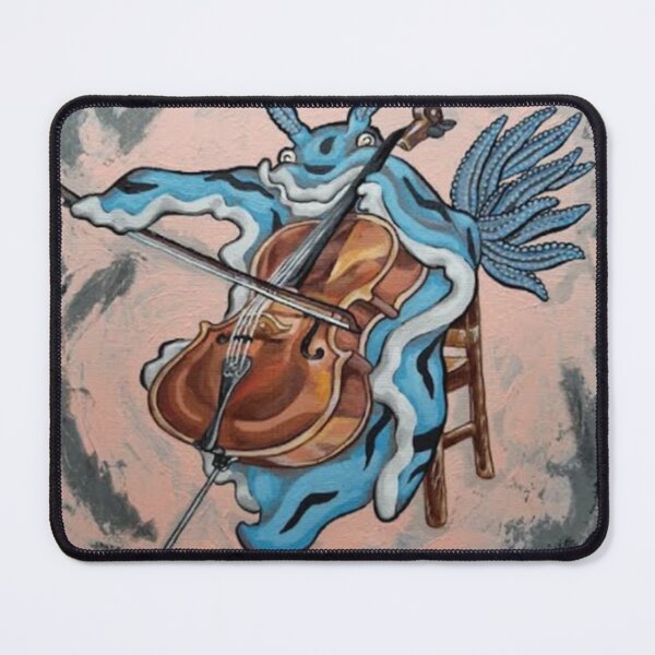 Item preview, Nudibranch Playing The Cello designed and sold by LeasyBoo.