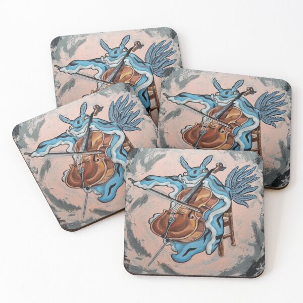 Item preview, Nudibranch Playing The Cello designed and sold by LeasyBoo.