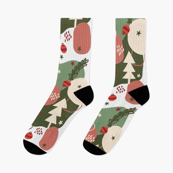 Item preview, Retro Christmas Tree Abstract Aesthetic Pattern designed and sold by retroyule.