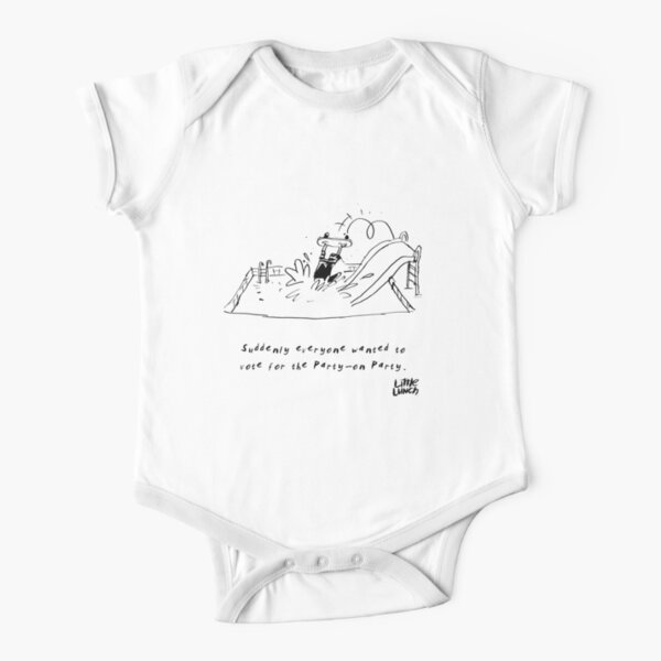 Little Lunch: The Election Short Sleeve Baby One-Piece