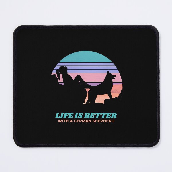 Item preview, Life Is Better With A German Shepherd GSD Gift designed and sold by Guarddogdrive.