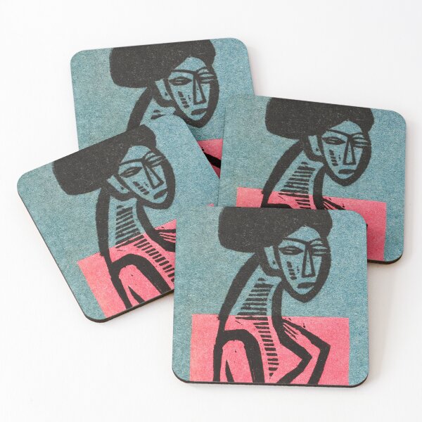Item preview, Expressionism Art Exhibition of the artist's group Bridge at the Artsalon Fritz Gurlitt (1912) by Ernst Ludwig Kirchner designed and sold by Designedbysm.