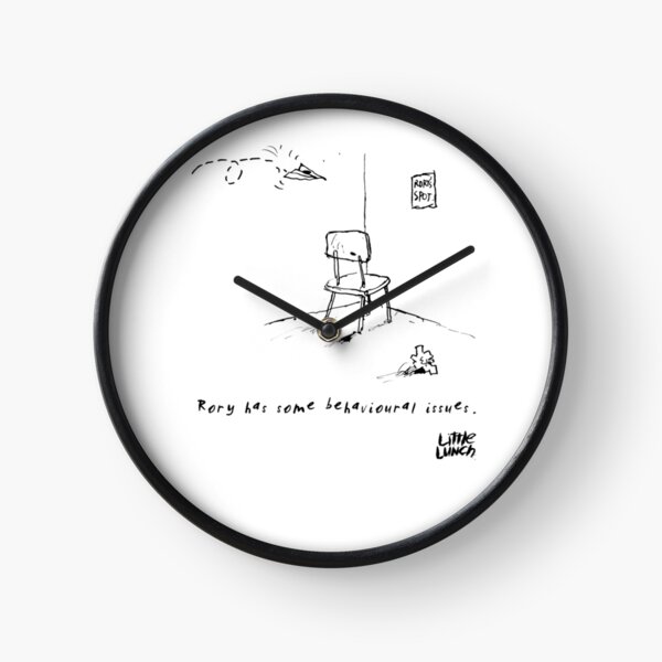Little Lunch: The Principal's Office Clock