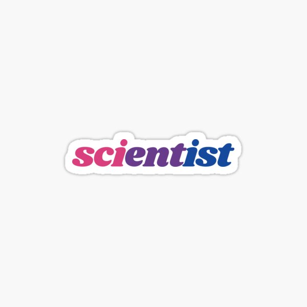 scientist Sticker
