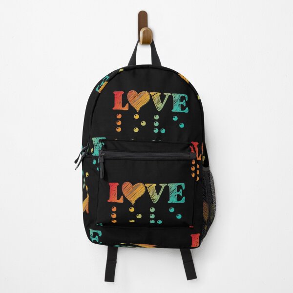 Item preview, Love Is Blind Braille - Rainbow Heart designed and sold by TravelScientist.
