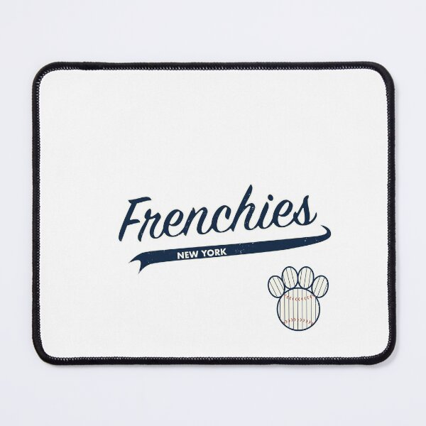 Item preview, Frenchie NEW YORK Baseball Script designed and sold by 8PawsStudio.