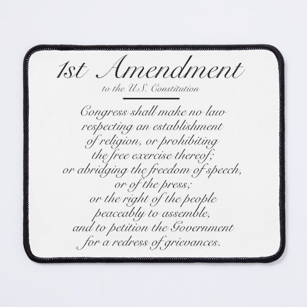 Item preview, 1st Amendment designed and sold by Madmattman.