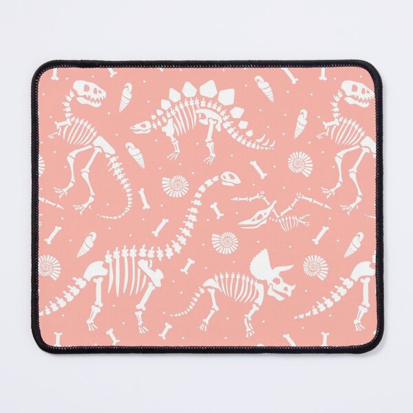 Item preview, Dinosaurs Fossils on Pink designed and sold by latheandquill.