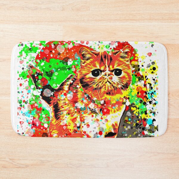 Item preview, watercolor paintings of a cat designed and sold by MXanwar.