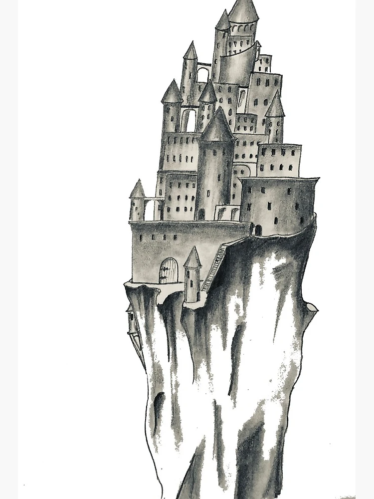 High Fantasy Castle Art/Design Art Board Print for Sale by DraksumDesigns