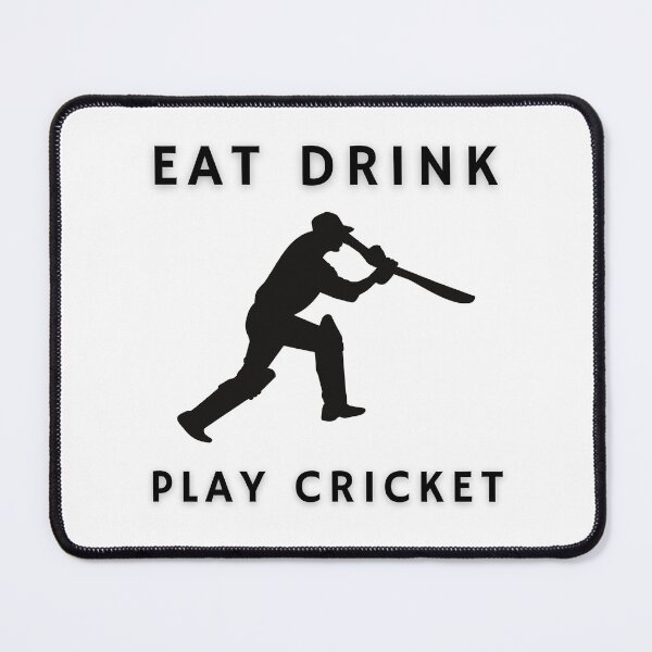 Item preview, Eat Drink Play Cricket designed and sold by PHLDesign.