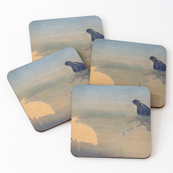 Item preview, U to Shirasagi by Utamaro Kitagawa (1753-1806) designed and sold by BeardedTree.