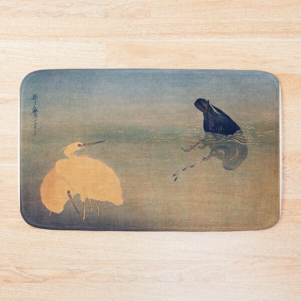 Item preview, U to Shirasagi by Utamaro Kitagawa (1753-1806) designed and sold by BeardedTree.