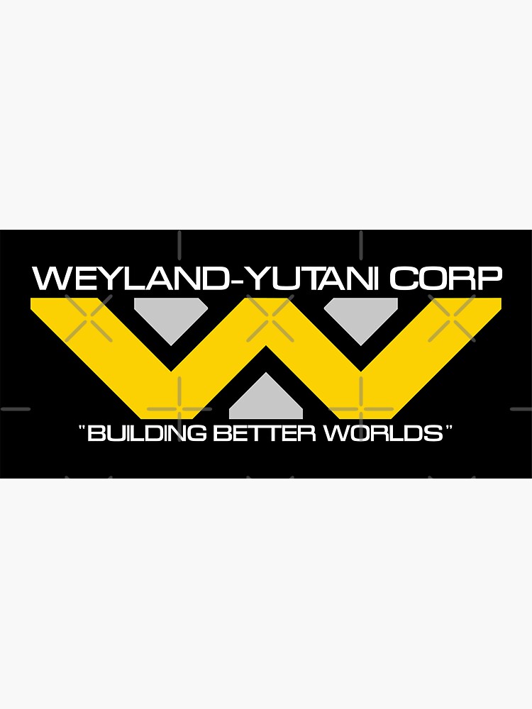rouge Alien PROMETHEUS Weyland Yutani Corporation Ecusson Broder patch 
