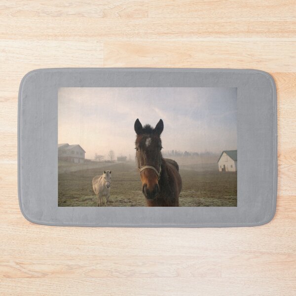 Item preview, "Good Morning" Amish Horses. designed and sold by Billlee.