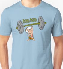 Funny Bam Bam Training The Flintstones Cartoon Unisex T-Shirt