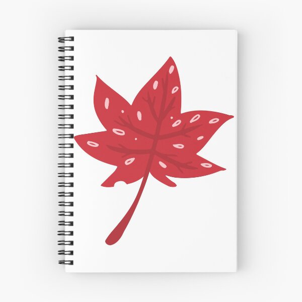 Item preview, Red and Pink Fall Leaf designed and sold by Wanderior.