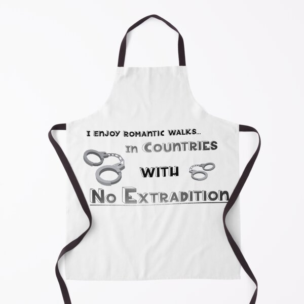 Item preview, I ENJOY ROMANTIC WALKS NO EXTRADITION designed and sold by THE AMERICAN TEEVANGELIST.
