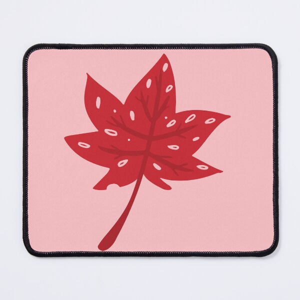 Item preview, Red and Pink Fall Leaf designed and sold by Wanderior.