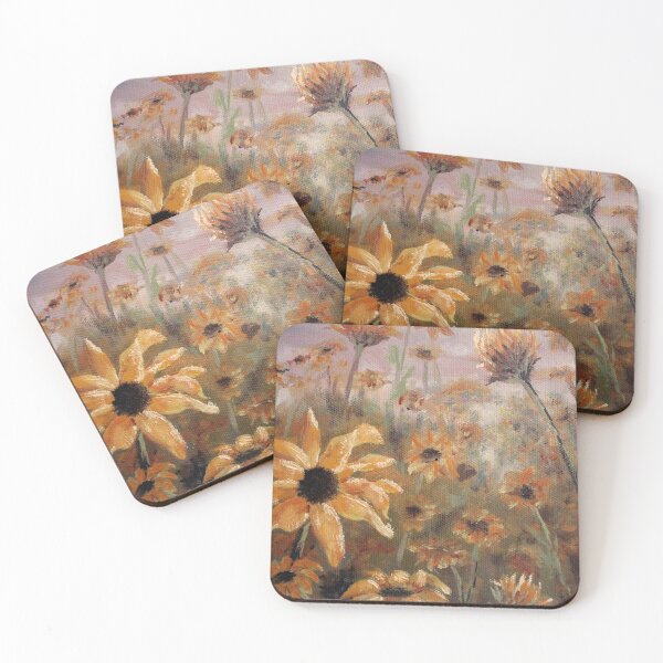 Item preview, Black-Eyed Susans, oil on Canvas designed and sold by Mary Regan.