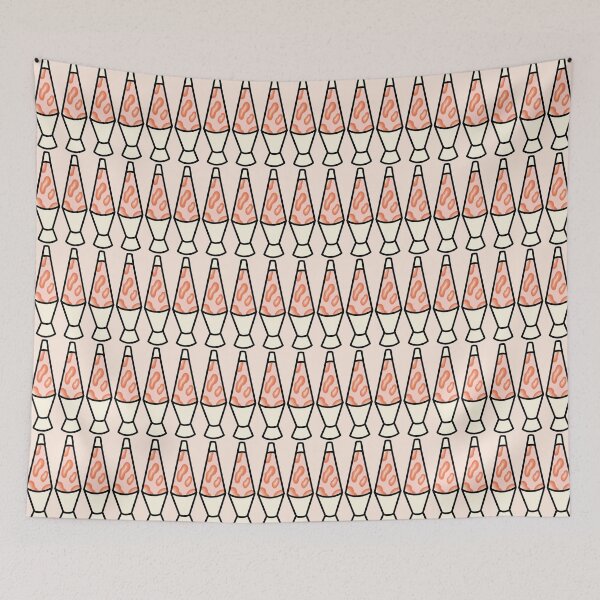 Item preview, peachy lava lamp designed and sold by abby cartwright.