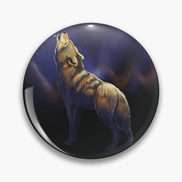 Item preview, Howling wolf design designed and sold by Gamical.