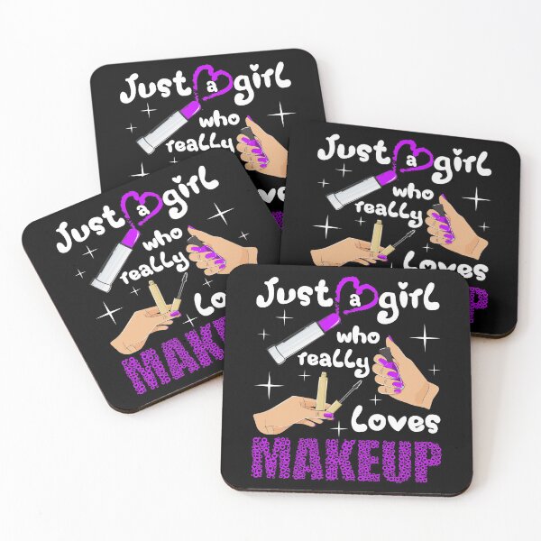Item preview, Just a girl who really loves makeup, beautician girls gift designed and sold by AS-Shirts.