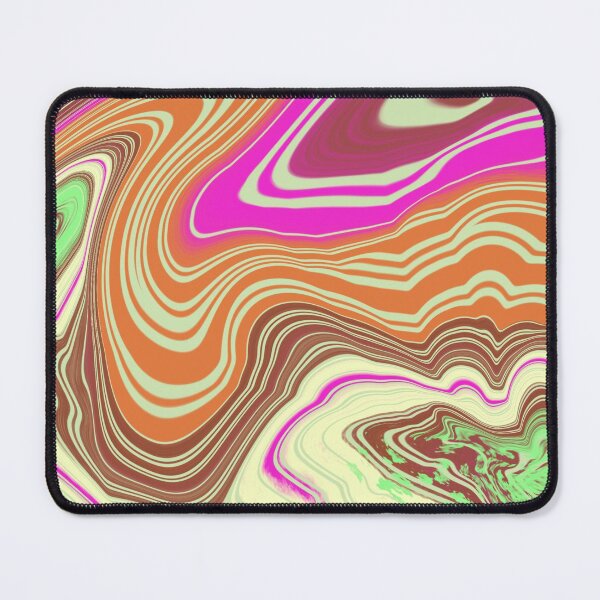Item preview, Abstract Watermarble Design Orange and green designed and sold by Zeons-Art.