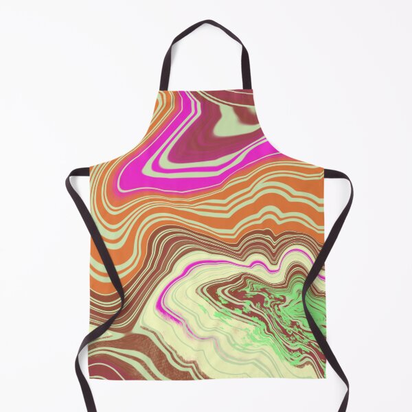 Item preview, Abstract Watermarble Design Orange and green designed and sold by Zeons-Art.