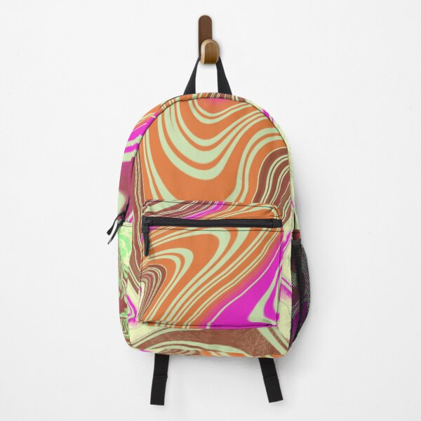 Item preview, Abstract Watermarble Design Orange and green designed and sold by Zeons-Art.