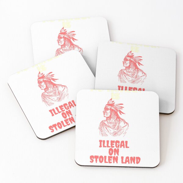 Item preview, No One Is Illegal On Stolen Land And No Human Classic T-Shirt  Immigrants USA Political designed and sold by harry mac.