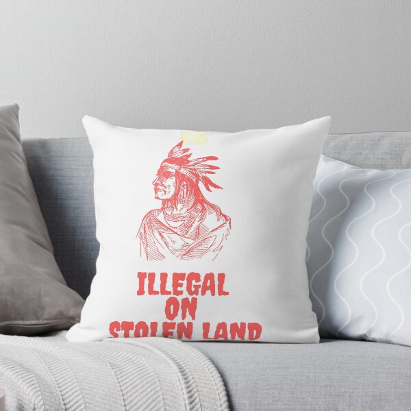 Item preview, No One Is Illegal On Stolen Land And No Human Classic T-Shirt  Immigrants USA Political designed and sold by harry mac.