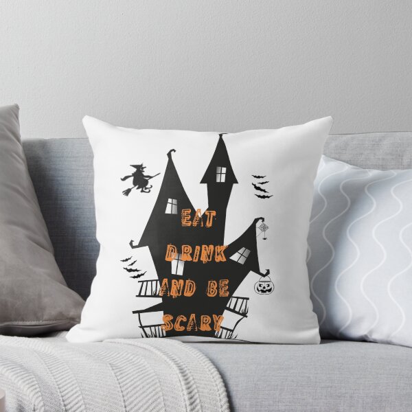 Item preview, Eat Drink And Be Scary Funny Halloween Essential T-Shirt designed and sold by LilaDiams.