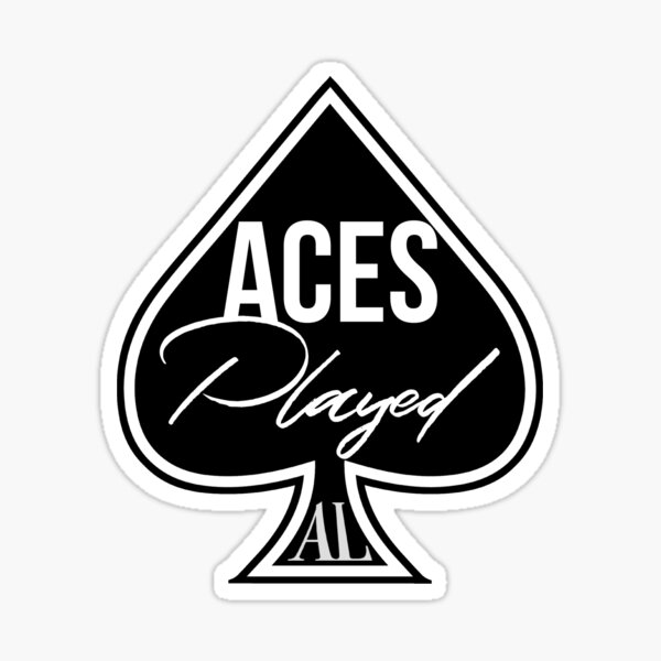 AcesPlayed Company Logo Sticker