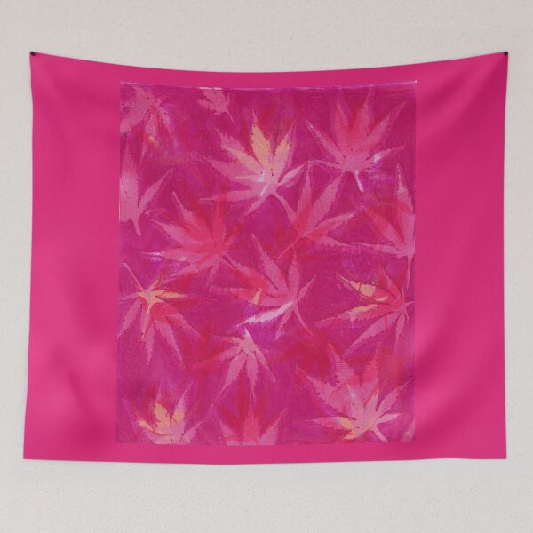 Item preview, Pink Acer Leaves designed and sold by artwithmollie.