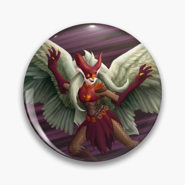 Item preview, Owl Harpy with armor designed and sold by oamandapanda.