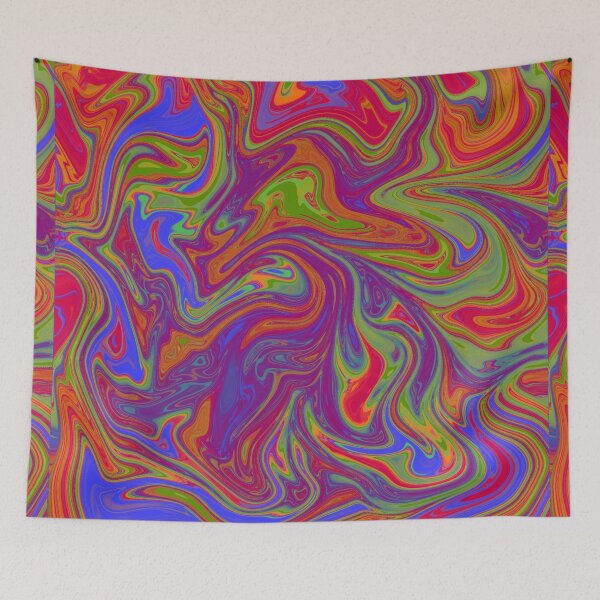 Item preview, Abstract Watermarble Design Rainbow designed and sold by Zeons-Art.