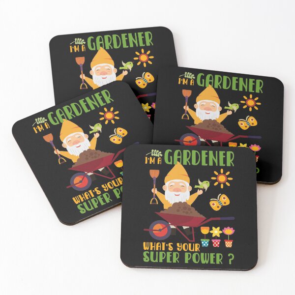 Item preview, I'm a gardener. What's your super power ? Funny gardening designed and sold by AS-Shirts.