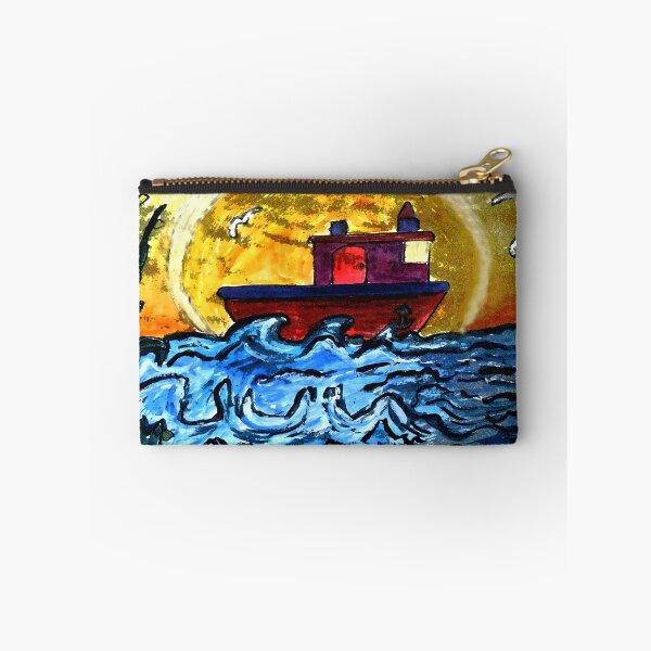 Item preview, Sunset Tugboat designed and sold by Monica M Engeler.