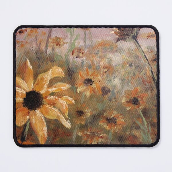 Item preview, Black-Eyed Susans, oil on Canvas designed and sold by Mary Regan.