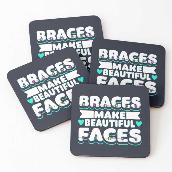 Item preview, Braces Make Beautiful Faces designed and sold by Bricke.